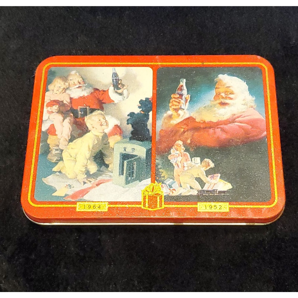 Vintage 1996 Coca-Cola Nostalgia Playing Cards (2 Sealed Decks)